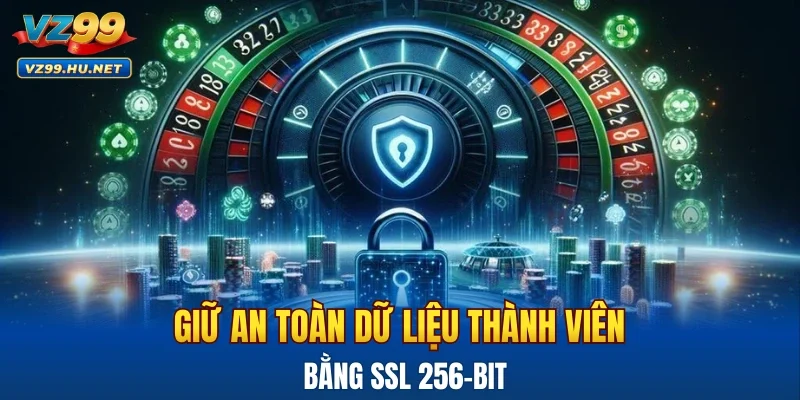 Giữ an toàn dữ liệu thành viên bằng SSL 256 -bit