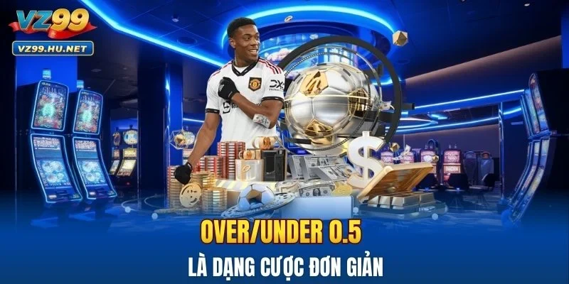 Over/Under 0.5 là dạng cược đơn giản